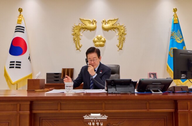 이재명 대통령, 한·루마니아 정상 통...