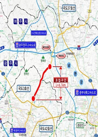 이천시, 국지도 70호선 백사~흥천 ...