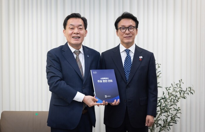 이재준 수원특례시장, 김민석 국무총리...