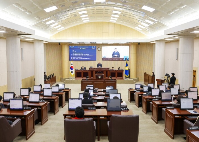 제301회 안산시의회 임시회 ‘개회’...