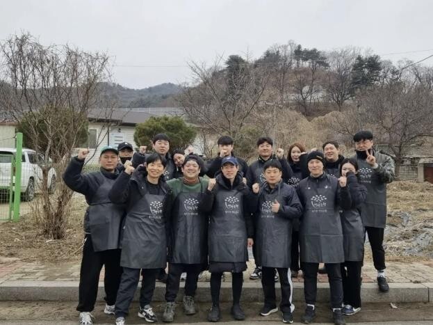 동두천 청년봉사단체 "정우회...