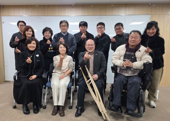 경기도의회 박재용 의원, 장애인 위생...