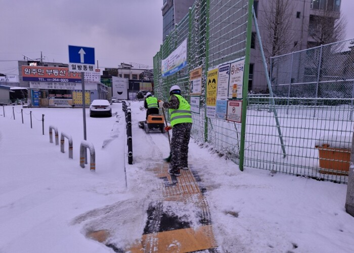 용인특례시, ‘맞춤형 학교 제설지도’...