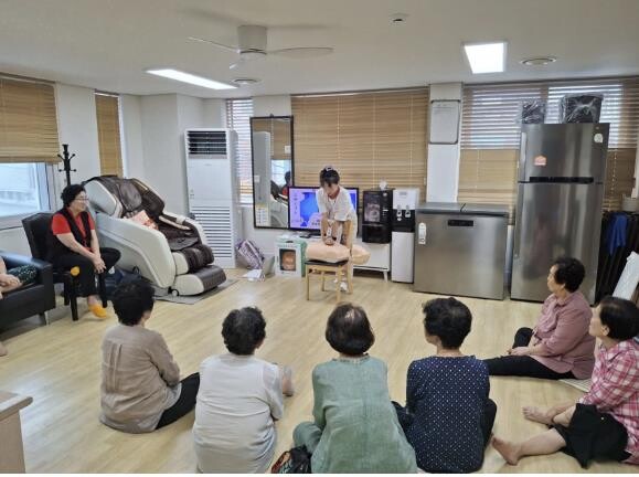 경로당으로 찾아가는 안전교육, 동작구...