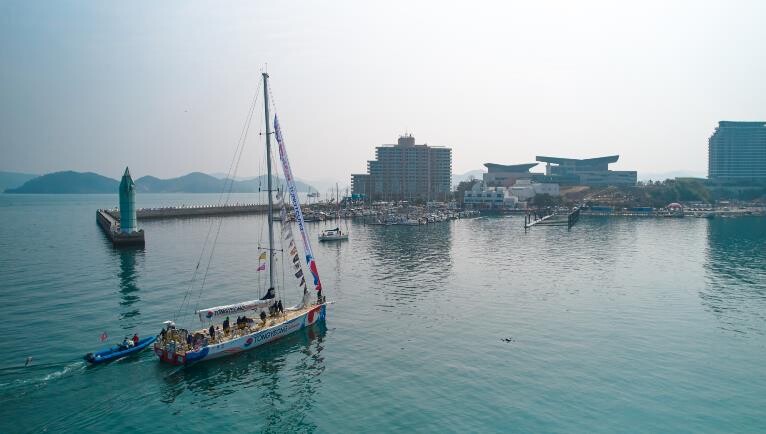 통영시 세계일주 요트대회 ‘클리퍼 레...