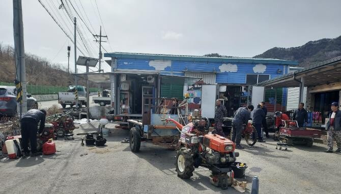 제천시, 찾아가는 농업기계 순회(수리...