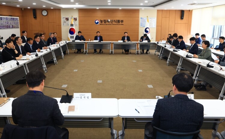 농식품부, 중동상황 관련 업계 의견수...