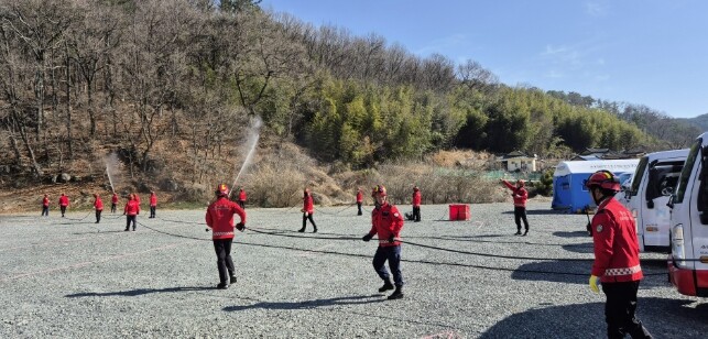 함안군, 봄철 대형산불 대비 자체 진...