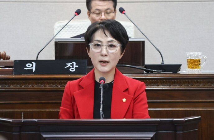 홍성군의회 김은미 의원 5분 자유 발...