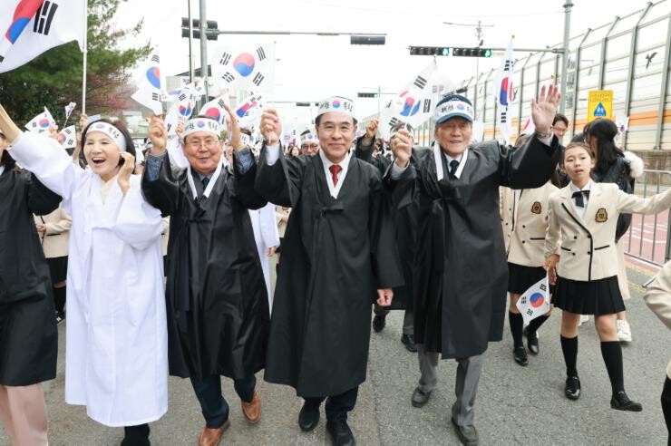 계룡시, ‘두계장터 4.1 독립만세운...