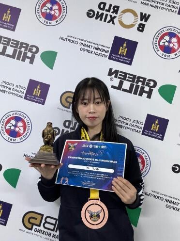 화순군청 복싱부 임애지 선수, 아시아...