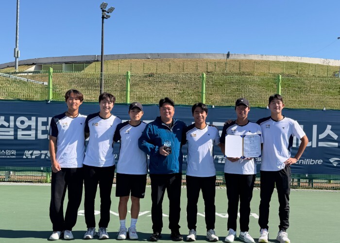 김포시 직장운동경기부 테니스팀, 전국...