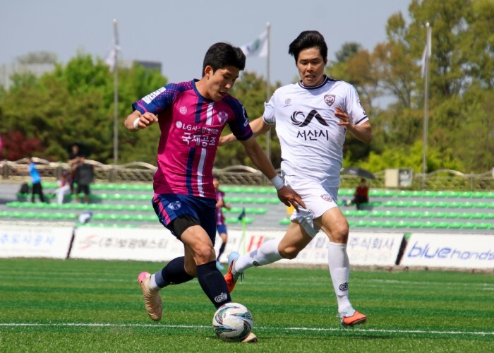 남양주시민축구단, 서산FC 2:0 완...