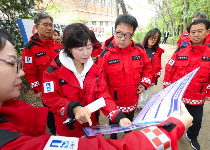 김현수 수원시 제1부시장, 광교산 일...