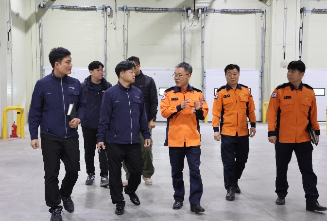 파주소방서, 봄철 대형 물류창고 화재...