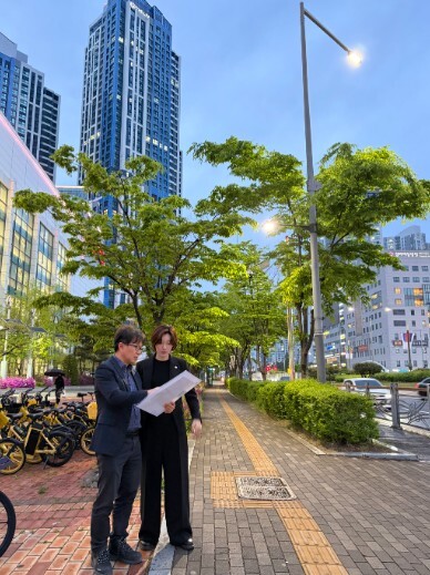 장문정 인천 서구의원, 청라동 가로등...