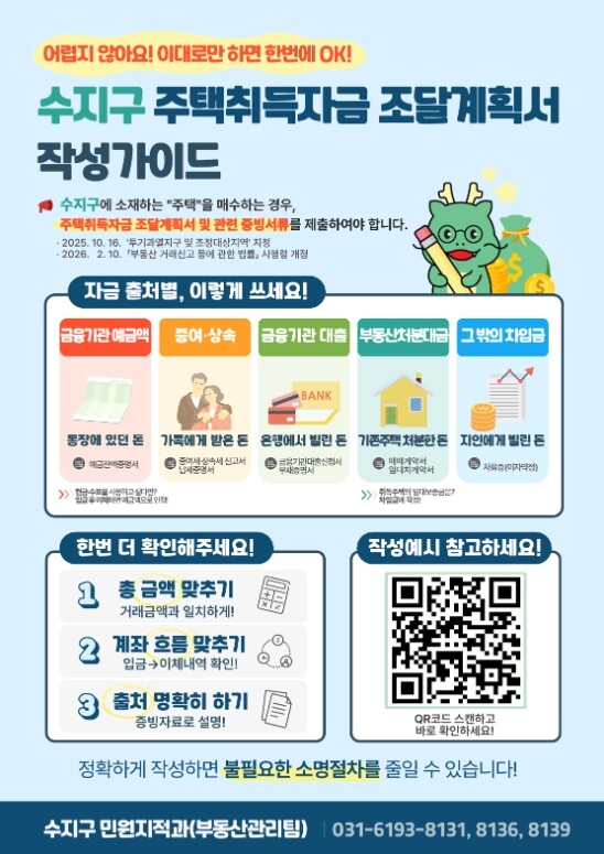 용인특례시 수지구, ‘주택취득자금 조...
