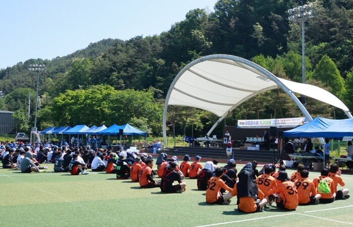 제3회 산청군수배 족구대회 성황 선의...