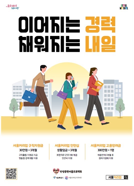 서울시, 구직지원금부터 AI 직무교육...