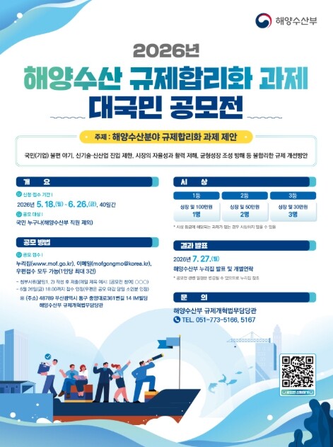 해양수산 현장에서 느끼는 불편한 규제...