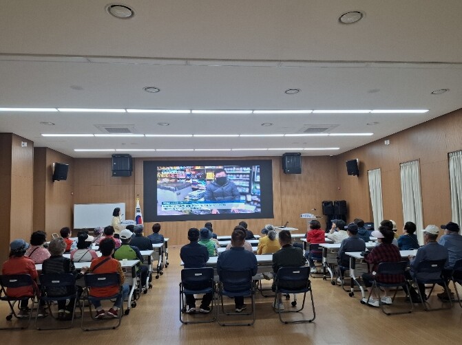 남동구 간석1동, 노인 일자리 참여자...