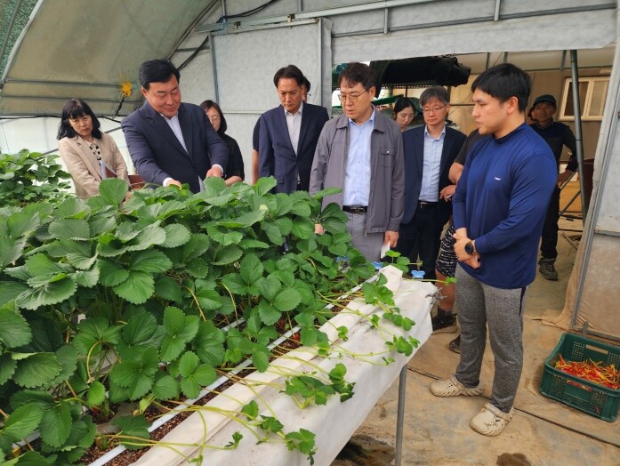 농식품부 김정욱 농산업혁신실장, 충남...