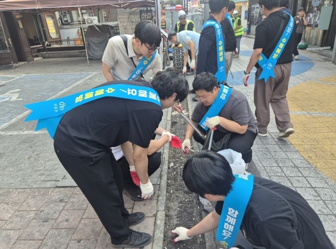구로구, 우기 대비 빗물받이 집중 정...