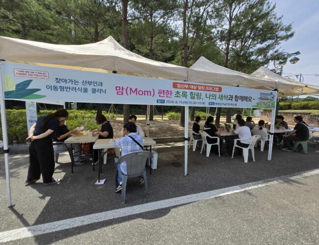 봉화군, 임산부 대상 힐링 프로그램 ...