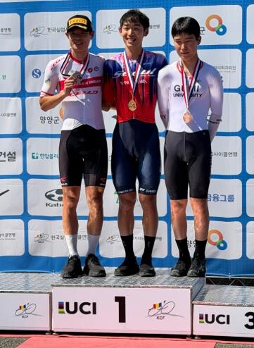 금산군청 사이클팀, 전국 사이클선수권...