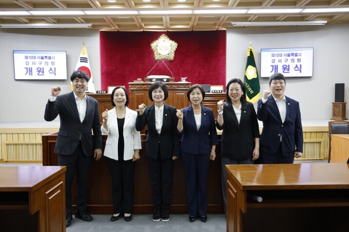 서울 강서구의회, 제10대 전반기 원...