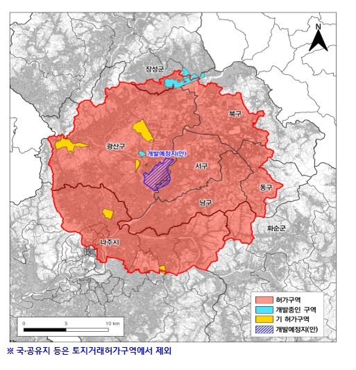 호남 반도체 첨단국가산단 사업 예정지...