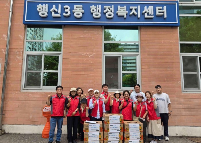 고양시 행신3동, 취약계층 10가구에...