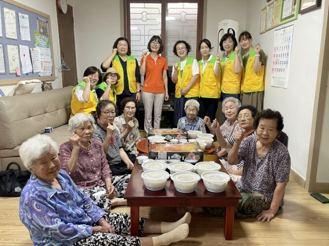 수원시 권선구 권선1동, 무더위 극복...