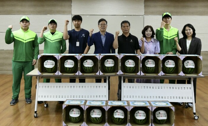 수원시 영통구 박사승 구청장, 폭염 ...