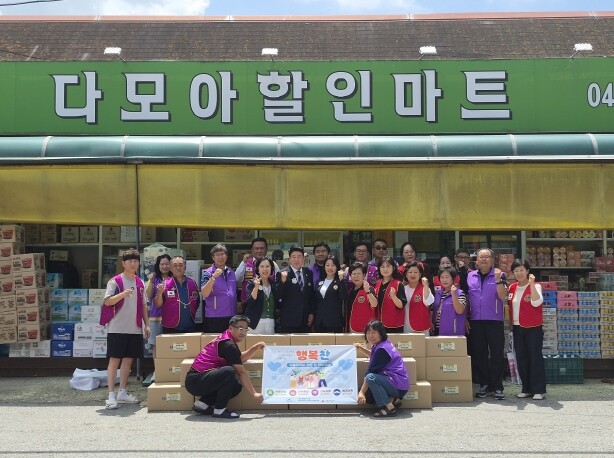 세종시 전의면, 꾸러미 전달에서 돌봄...