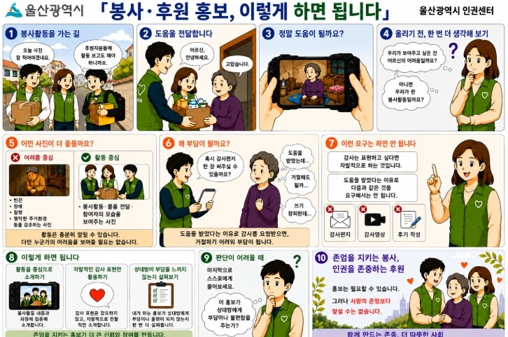 “울산시, 자원봉사 현장 감수성 높인...