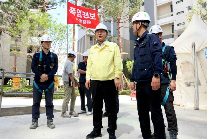 성동구, 폭염경보 상향에 대응 현장 ...