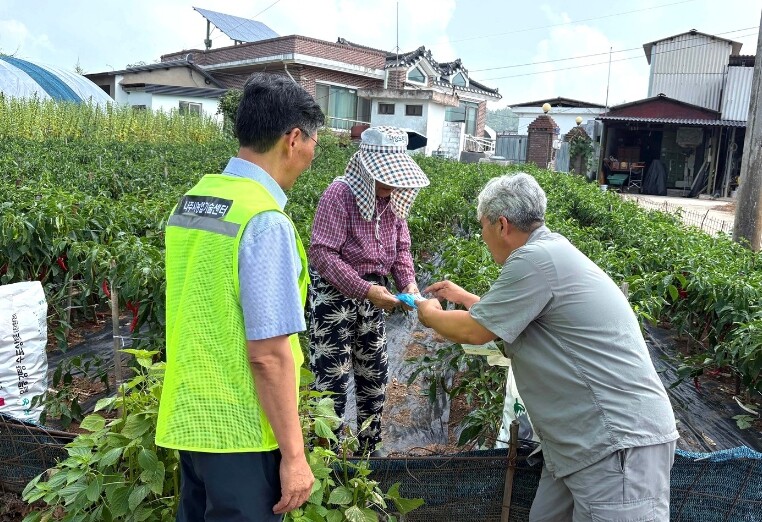 나주시, 폭염 속 농업인 온열질환 예...