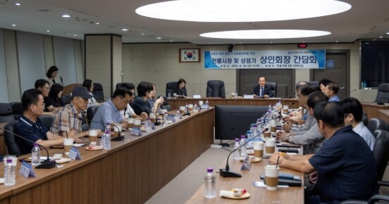 유동균 마포구청장, 전통시장․상점가 ...