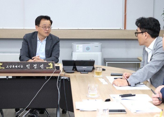 민경선 고양특례시장, LH 신도시사업...