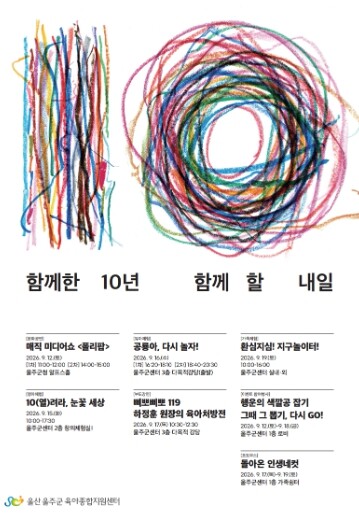 울주군육아종합지원센터, 개소 10주년...