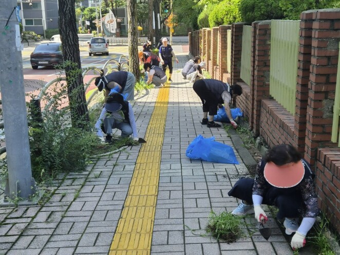 추석맞이 준비, 동네도 말끔하게! 수...