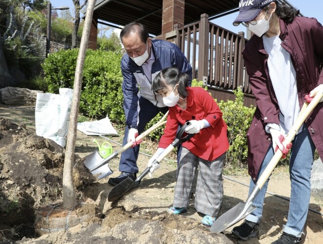 녹색 마포를 함께 만든 주인공, 환경...
