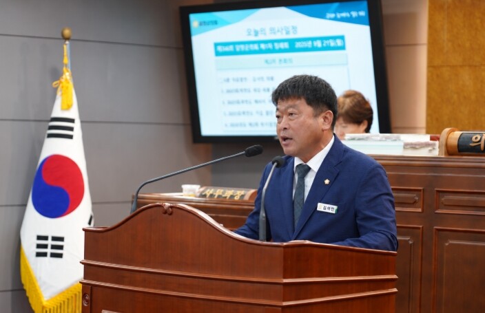 담양군의회 김석민 의원, 5분 자유발...