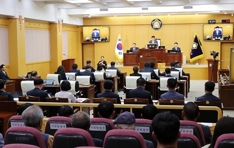 서산시의회, 제315회 제1차 정례회...