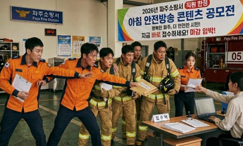 파주소방서, "우리의 안전은...